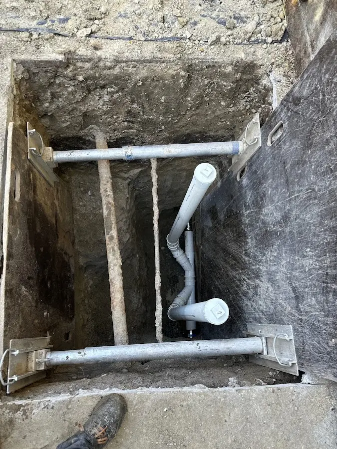 Experienced plumber completing Gas Line Repair work in Swansea